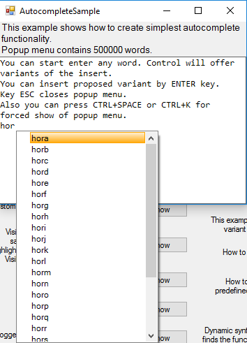 سورس کد ویرایشگر متن چندکاره فوق العاده برای Syntax Highlighting در سی شارپ #C